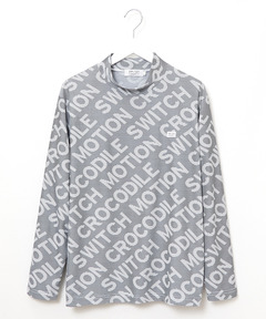 メンズ ロゴ ジャカード ハイネック カットソー通販 [1502-51279