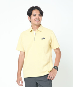 メンズ 襟ライン ドット釦 ポロシャツ通販 [1502-53271