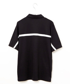 メンズ バックライン ジップ ポロシャツ通販 [1502-53277
