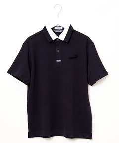 メンズ 鹿の子 切り替えデザイン ポロシャツ通販 [1502-54270