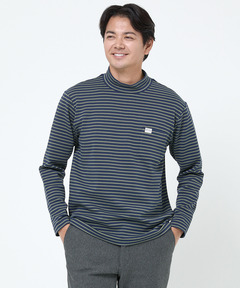 メンズ☆ボーダーウエア メンズ ボーダー柄 ハイネック カットソー通販 [1502-56280
