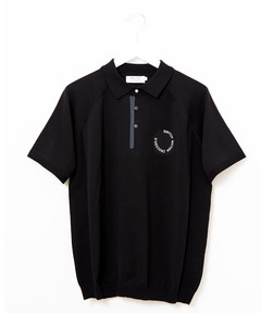 メンズ ロゴプリント ニット ポロシャツ【ZERO POLO SHIRT】通販 [1503