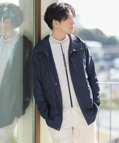 メンズ フーデッド ブラスコート【手洗いOK】通販 [1504-51471