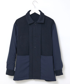 kaval 4ボタンウールジャケット 陶器ボタン チェンジポケット kaval 4ボタンウールジャケット 陶器ボタン チェンジポケット WOOL