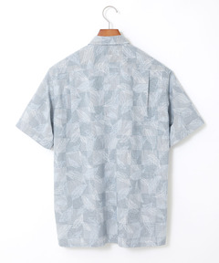 メンズ リーフ柄 プリント シャツ【吸汗速乾】通販 [1601-53126