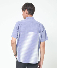 メンズ マリンボーダー柄 シャツ 通販 [1601-54106] - クロコダイル