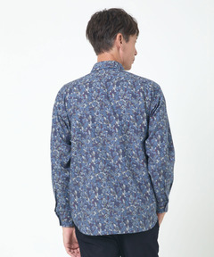 メンズ サーモ 花柄プリント シャツ通販 [1601-55116] - クロコダイル