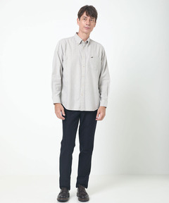 メンズ オックスフォード ストライプ柄 シャツ通販 [1601-55117
