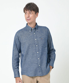 メンズ シャギー加工 杢調 シャツ通販 [1601-55120] - クロコダイル