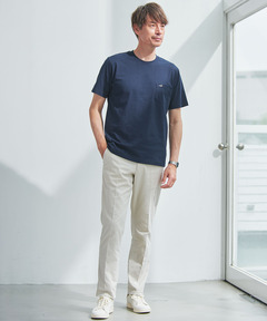 メンズ ポケット付きワンポイントTシャツ【TEMP-C】 通販 [1602-08250