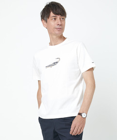 クロコダイルタータン プリント Tシャツ 