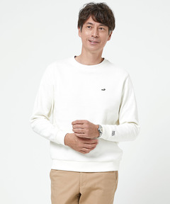 メンズ ワッフル クルーネック トレーナー通販 [1602-51201