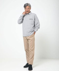 メンズ 鹿の子 メランジカラー ポロシャツ通販 [1602-55207