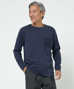 メンズ ポケットデザイン 長袖 Tシャツ通販 [1602-56203