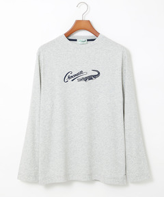SHADOWS クロコダイルTシャツ　L メンズ ロゴプリント 長袖Tシャツ【一部店舗限定】通販 [1602-56299