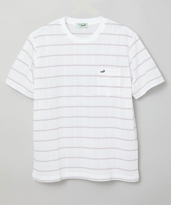 メンズ メッシュ ボーダー Tシャツ通販 [1602-63243] - クロコダイル