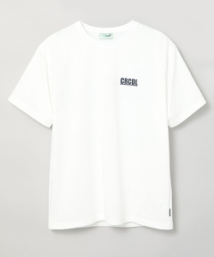 メンズ ロゴプリント クルーネック Tシャツ【オンラインショップ・一部