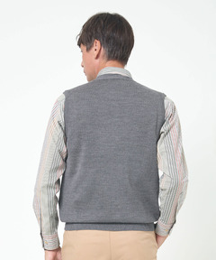 バックオープンベストMサイズ メンズ 10ゲージオープンベスト【洗濯機洗いOK】通販 [1603-06583