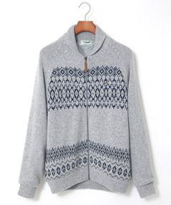 Engineered Garments - B13607 エンジニアードガーメンツ ノルディック柄ショールカラーカーディガンの通販 by くろのお店｜ エンジニアードガーメンツならラクマ