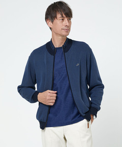 メンズ 地柄 配色 ニット カーディガン【手洗いOK】通販 [1603-51301