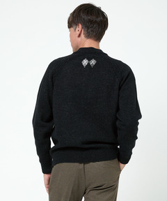 PGG ◾️銀座シックス限定セーター◾️ブラック セール】ジグザグ ミックス クルーネック ニット（ニット/セーター