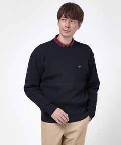 メンズ ウールブレンド リブ編み ニット【手洗いOK】通販 [1603-58310