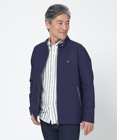 メンズ クロコダイルタータン サッカー素材 ブルゾン【手洗いOK】通販