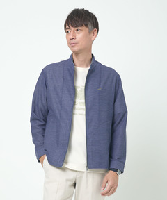 メンズ カラミ メッシュ調 ブルゾン通販 [1604-53403] - クロコダイル