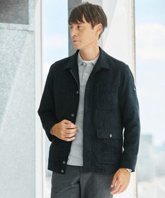 メンズ ステンカラー 微起毛 ブルゾン通販 [1604-55405