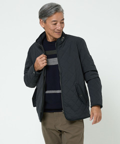 メンズ スタンドカラー キルティング ジャケット通販 [1604-56499