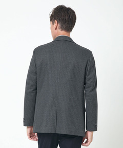 メンズ ウールライク ヘリンボーン ジャケット通販 [1604-57405
