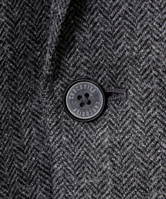 メンズ ウールライク ヘリンボーン ジャケット通販 [1604-57405
