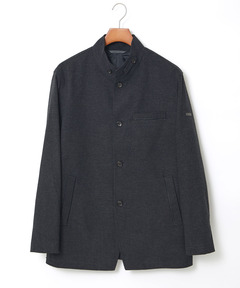 メンズ ジャージーメルトン スタンドカラー ジャケット通販 [1604