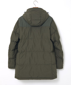 メンズ フード付き 切り替え ダウンコート通販 [1604-58403