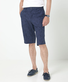 メンズ リーフ柄 プリント ショートパンツ通販 [1605-53506