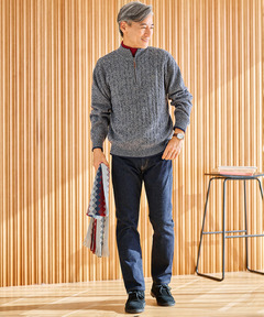 タケミです！ デニムパンツ ダークブルー タケミです！ デニムパンツ ダークブルー CIOTA＞ミディアムダーク