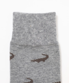 メンズ ワニ柄 ソックス通販 [1607-25700] - クロコダイル(CROCODILE