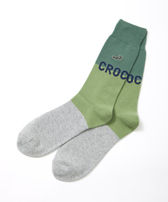 メンズ カラーブロック ロゴ ソックス通販 [1607-41701