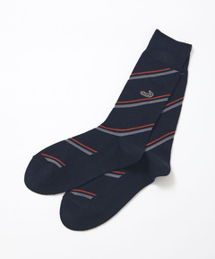 メンズ レジメンストライプ柄 ソックス通販 [1607-55703