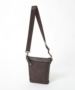 メンズ 合成皮革 配色 ショルダーバッグ通販 [1608-53801