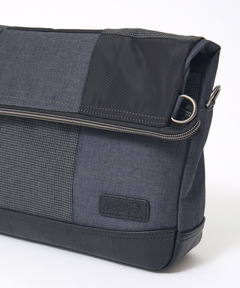 メンズ パッチワーク 配色 2WAY ショルダーバッグ通販 [1608-55806