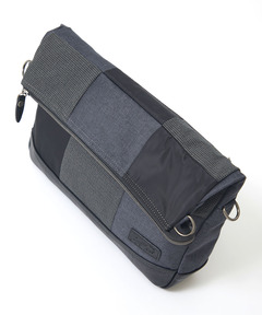メンズ パッチワーク 配色 2WAY ショルダーバッグ通販 [1608-55806