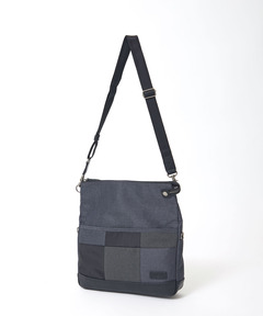 メンズ パッチワーク 配色 2WAY ショルダーバッグ通販 [1608-55806