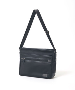 メンズ ナイロン フロントポケット ショルダーバッグ通販 [1608-61803