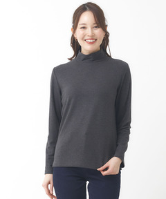 レディース スムース ハイネック カットソー通販 [2002-48205