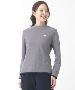 レディース ボーダー ハイネック カットソー通販 [2002-48206