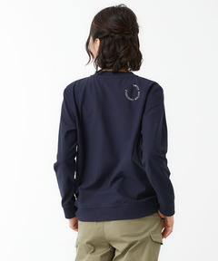 レディース 裏毛 ハーフジップ カットソー通販 [2002-51211