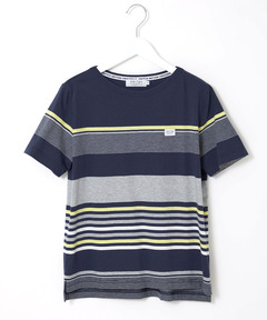 レディース スノーコットン パネルボーダー Tシャツ【接触冷感】通販