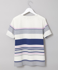 レディース スノーコットン パネルボーダー Tシャツ【接触冷感】通販