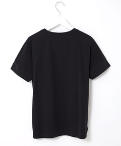 レディース 無地 切り替え クルーネック Tシャツ通販 [2002-53230